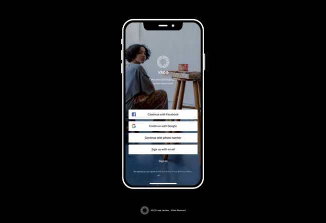 Cara Login ke VSCO Mod Apk