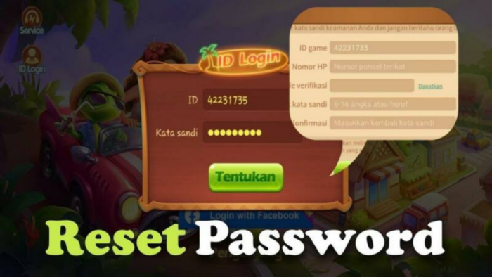 Cara Untuk Mengganti Password Akun Higgs Domino Gratis