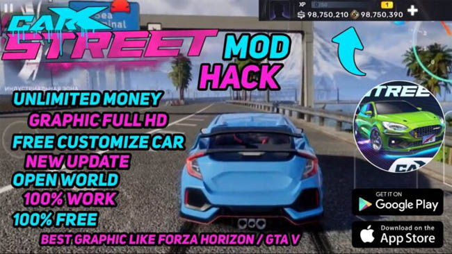 Download Carx Street Mod Apk (Buka Semua Kendaraan) + OBB