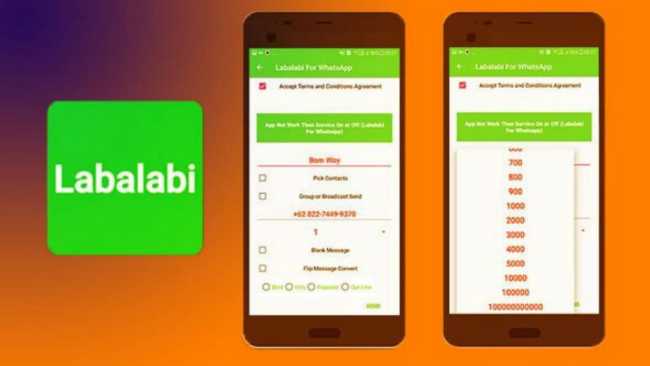 Kekurangan Aplikasi Labalabi for WhatsApp
