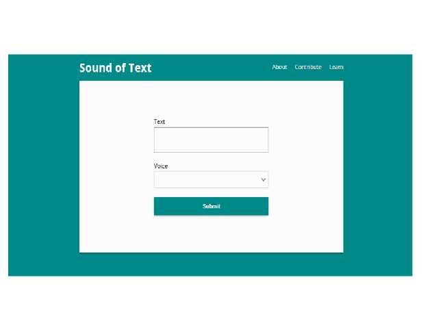 Sound of Text