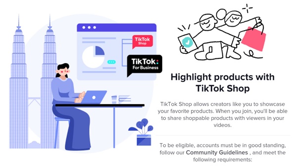 Tiktok Shop Seller Center Indonesia, Syarat dan Cara Membuatnya
