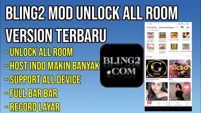 Unduh Bling2 Mod Apk (Akses Semua Room Gratis) Terbaru 2022