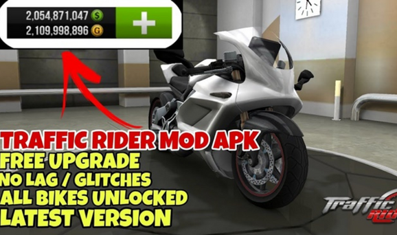 Beragam Fitur Dari Traffic Rider Mod Apk