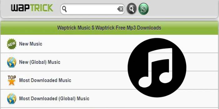 Cara Download Lagu di Waptrick