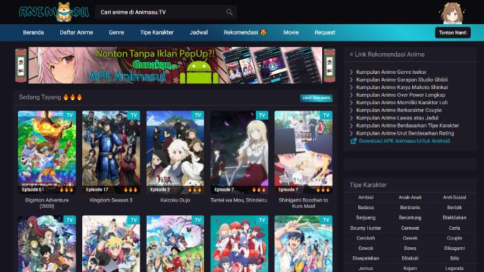 Download dan Install Aplikasi Animasu Net Apk