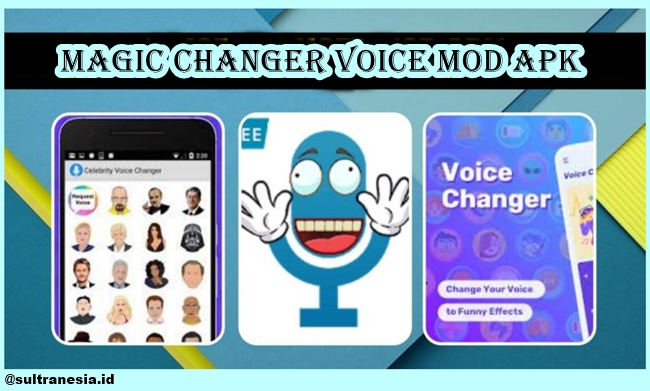 Fitur Premium Magic Voice Changer Mod Apk