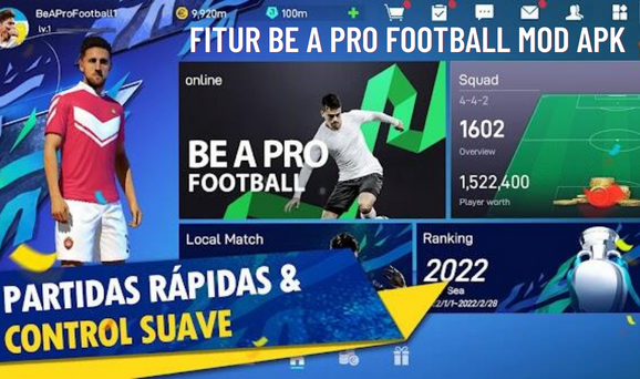 Fitur Terbaik Dalam Be A Pro Football Mod Apk