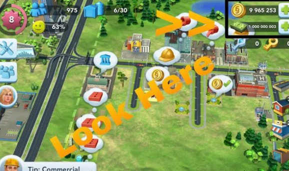 Gameplay Permainan  Simcity Buildit Mod Apk