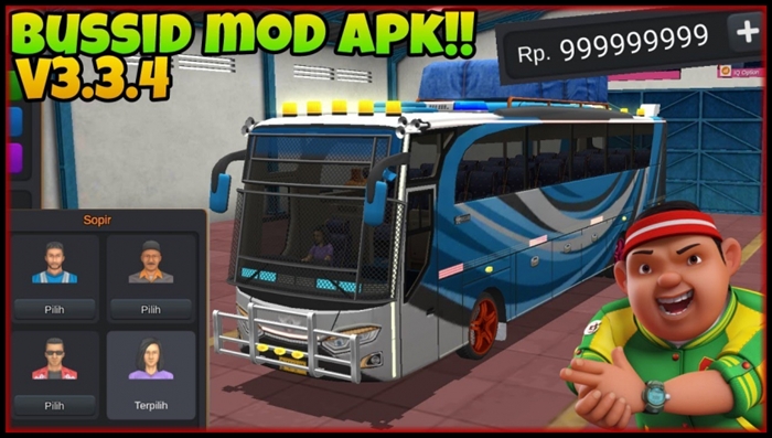 Kumpulan Fitur Bus Simulator Indonesia Mod Apk Terbaru