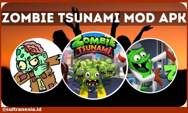 Link Unduhan File Zombie Tsunami Mod Apk Versi Level Max 2022