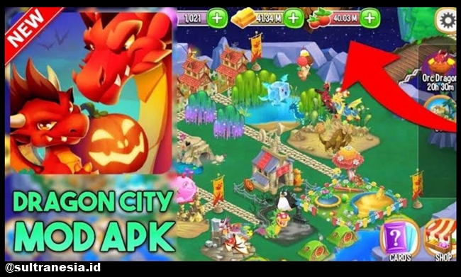 Sejumlah Fitur Utama Dragon City Mod Apk