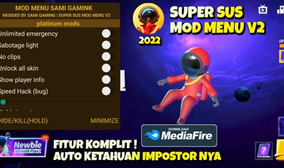 Super Sus Mod Permainan Misi Online