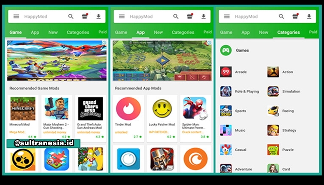 Deretan Fitur Plus HappyMod Apk