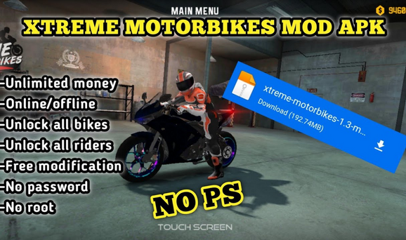 Jenis - Jenis Fitur Xtreme Motorbikes Mod Apk
