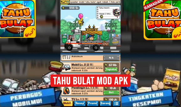 Link Pengunduhan Tahu Bulat Mod Apk Versi Terbaru 2022