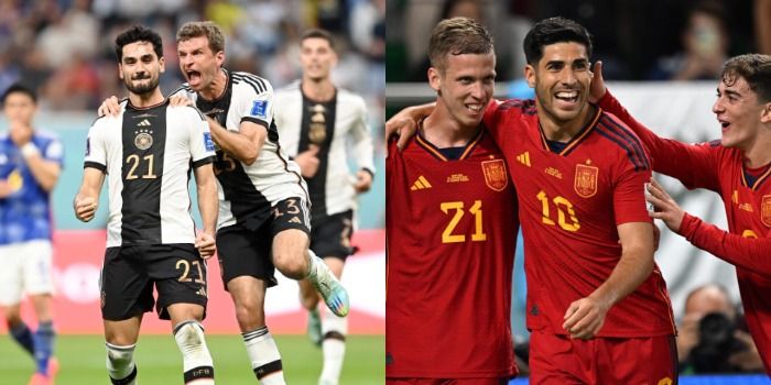 Penentuan Duel Fase Grup F Spanyol Vs Jerman