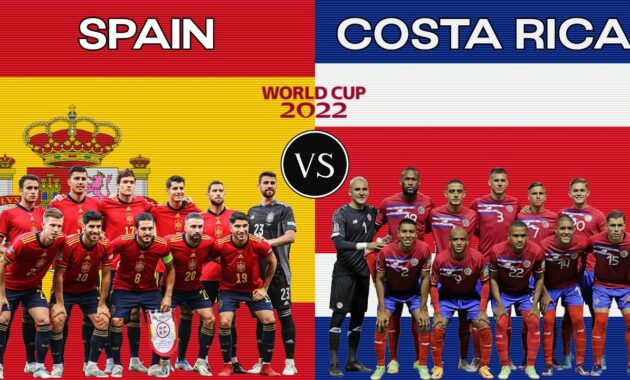 Prediksi Line Up dan Strategi Spanyol Vs Kosta Rika