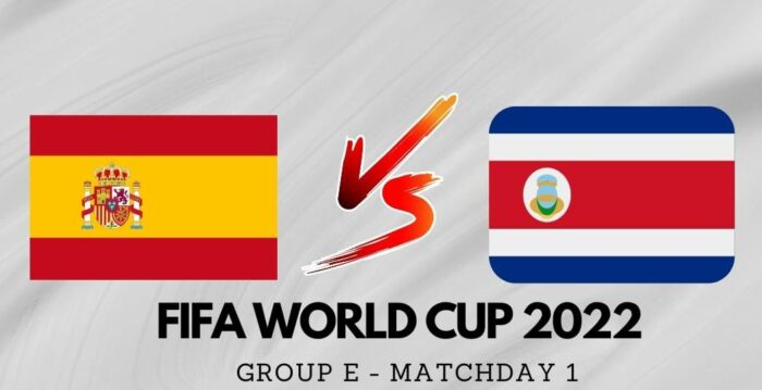 Prediksi Pertandingan Penyisihan Group Antara Spanyol Vs Kosta Rika