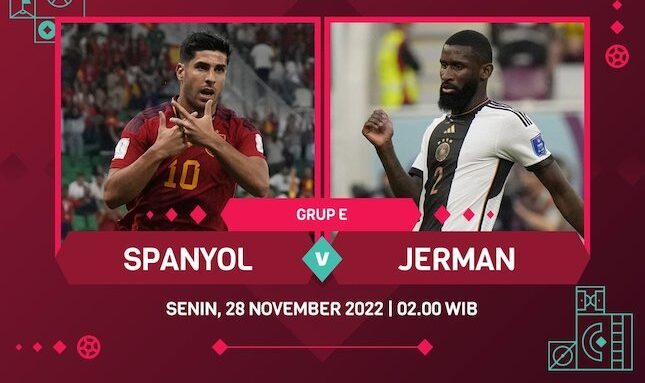 Prediksi Spanyol Vs Jerman Line-Up