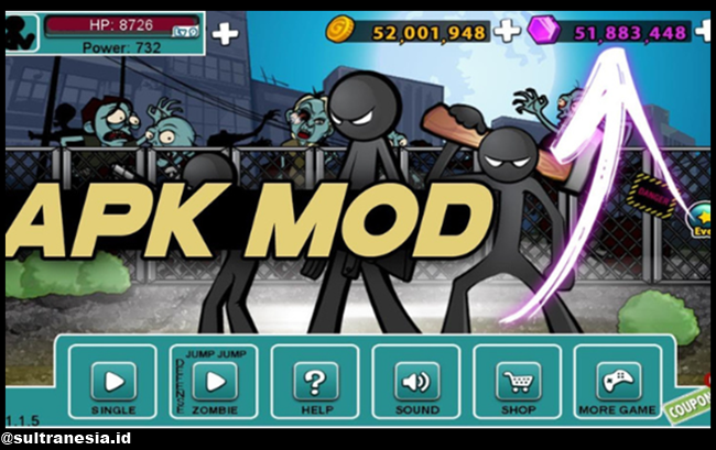 Update Fitur Anger Of Stick 5 Mod Apk Terbaru