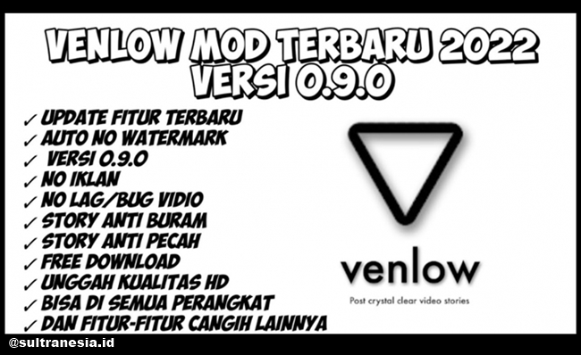 Update Fitur Premium Venlow Mod Apk