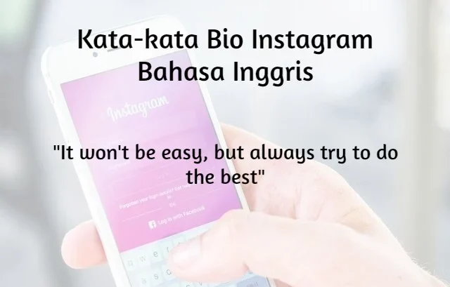 Bio IG Aesthetic Berbahasa Inggris Keren Dan Unik