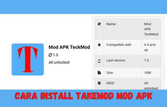 Cara Install Takemod Mod Apk
