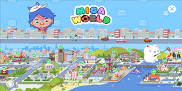 Cara Memasang Game Miga world Mod Apk