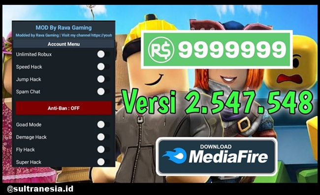 Download Roblox Mod Apk Versi Unlimited Robux 9999+ Terbaru 2022