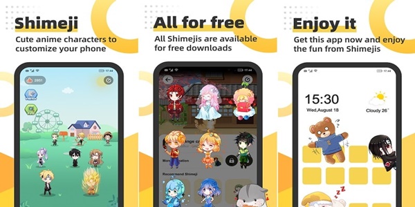 Fitur Unggulan Pada Shimeji Mod Apk