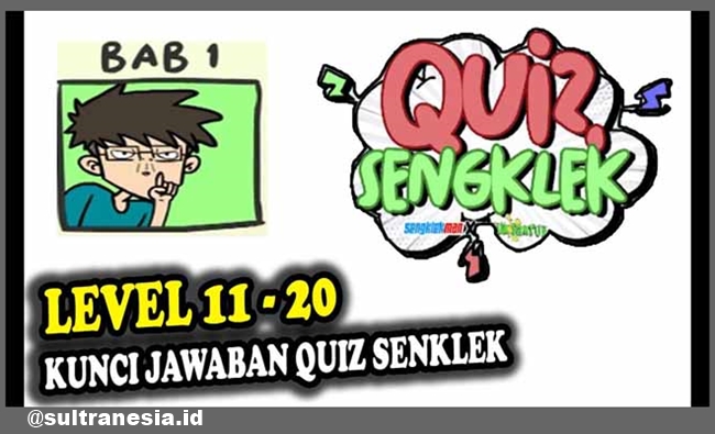 Kumpulan Fitur Keren Quiz Sengklek Mod Apk