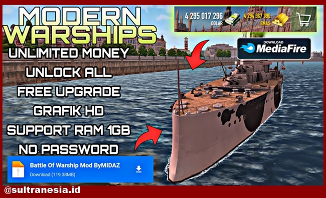 Link Download File Modern Warship Mod Apk New Version 2022