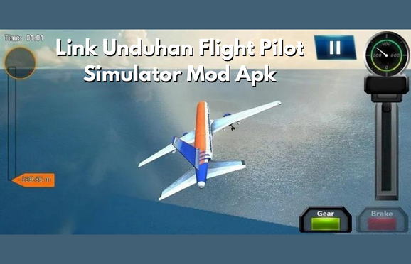 Link Unduhan Flight Pilot Simulator Mod Apk