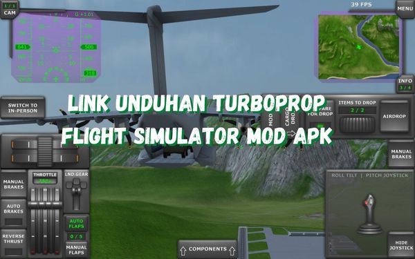 Link Unduhan Turboprop Flight Simulator Mod Apk