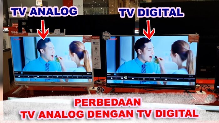 Perbedaan Antara TV Digital Dan Analog
