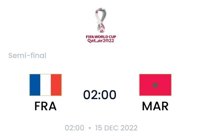 Riwayat Pertandingan Prancis dan Maroko di Piala Dunia