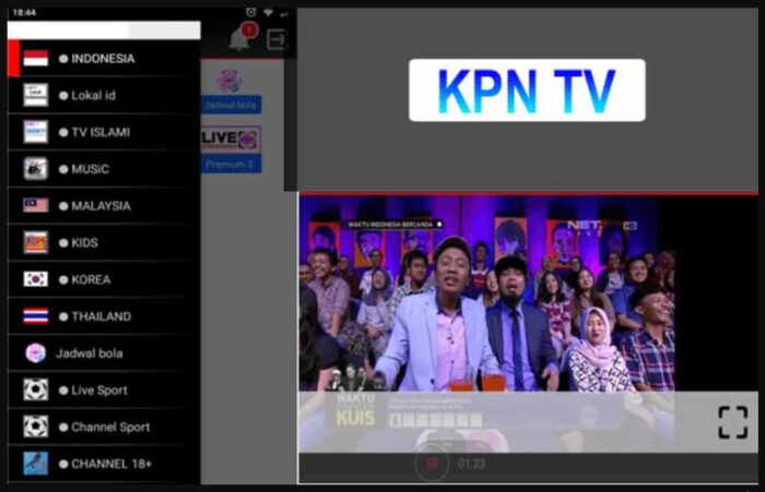 Yuk Berkenalan Dengan Fitur Dalam KPN TV Apk Mod