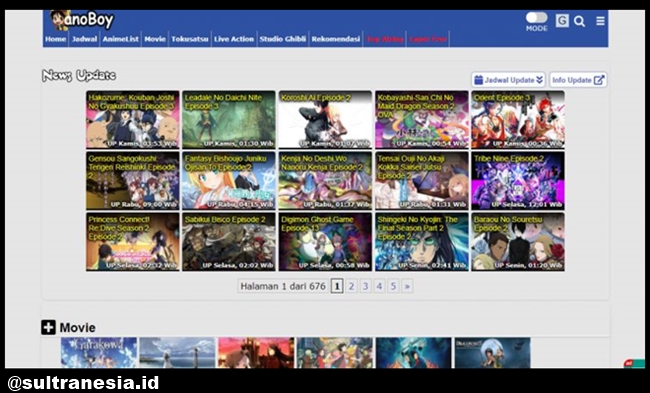 Tata Cara Menonton Fillm Anime Terlengkap Melalui Anoboy Apk Gratis