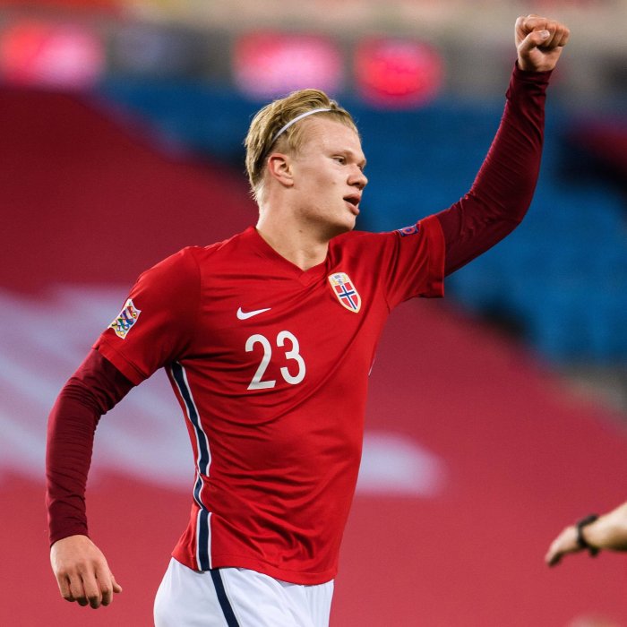 Norwegia vs Kazakhstan, Hattrick Erling Haaland Antar Lovene