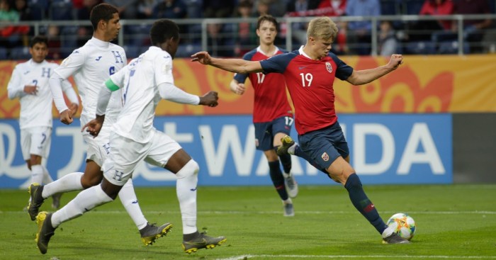 Norwegia vs Kazakhstan, Hattrick Erling Haaland Antar Lovene