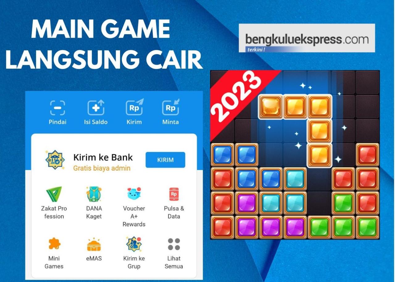 Game penghasil saldo dana langsung cair tanpa undang teman