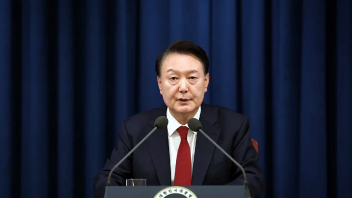 Presiden Korsel Umumkan