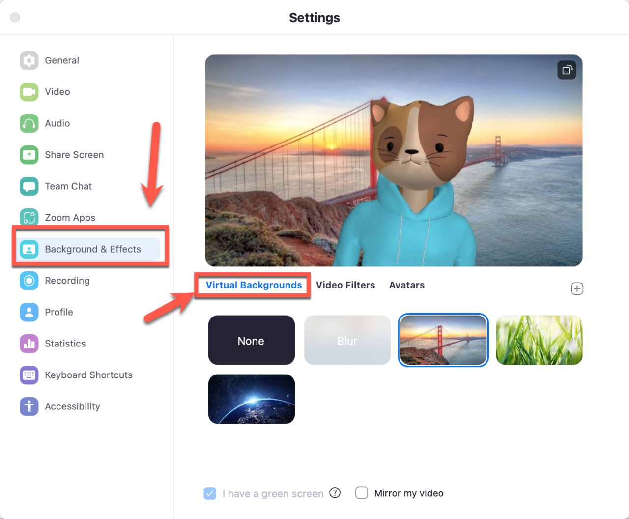 Cara mengganti background zoom dengan mudah