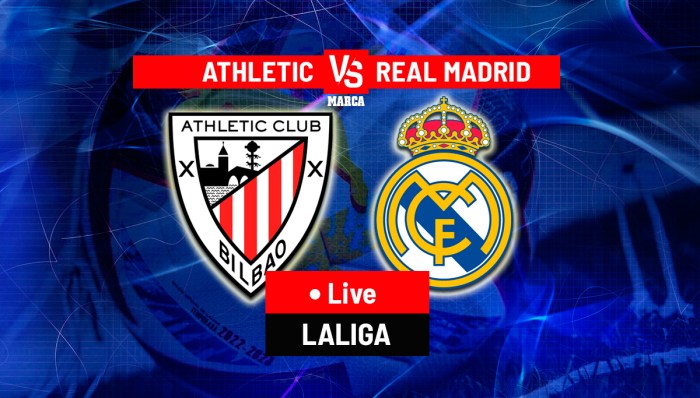 Link Live Streaming LaLiga Athletic Bilbao vs Real Madrid, Kamis 5