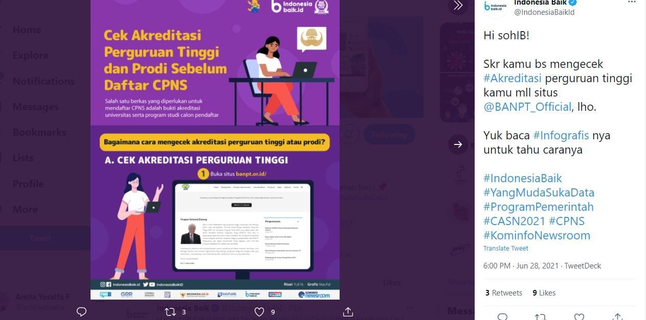 Cara cek akreditasi kampus saat lulus untuk pendaftaran cpns