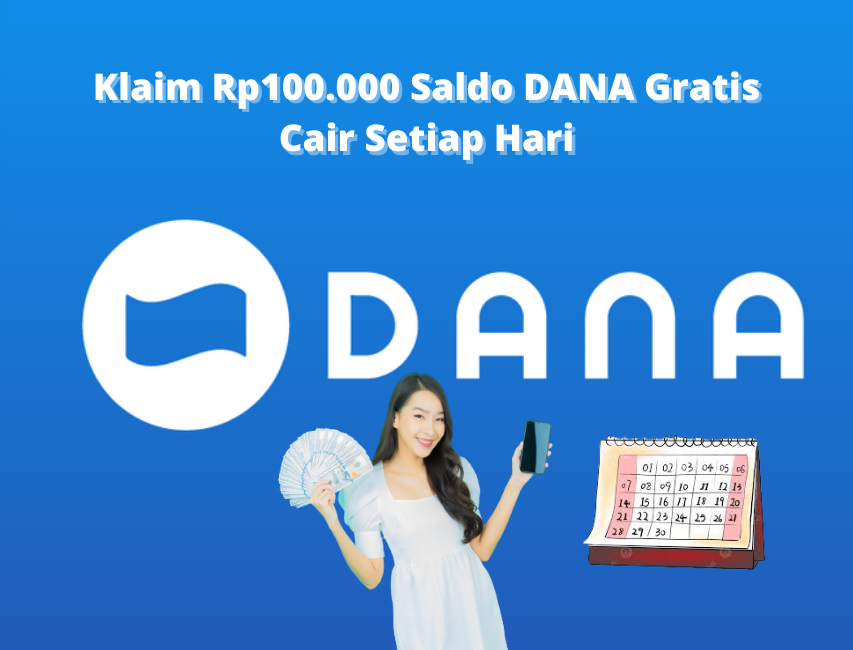 Link dana kaget hari ini klaim saldo dana gratis hingga rp 100 ribu