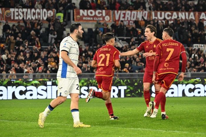 AS Roma Vs Atalanta: La Dea Menang 2-0
