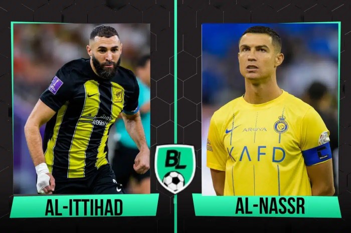 Al Ittihad Vs Al Nassr 2-1: Duel Benzema-Ronaldo Saling Cetak Gol