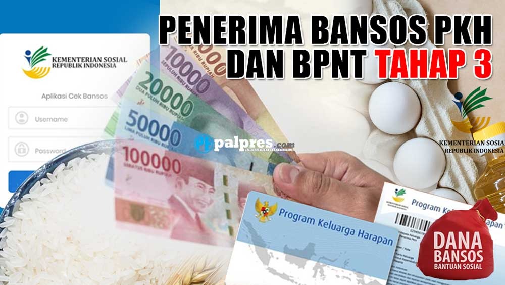 Cara cek bansos pkh bpnt pakai data ktp lewat hp